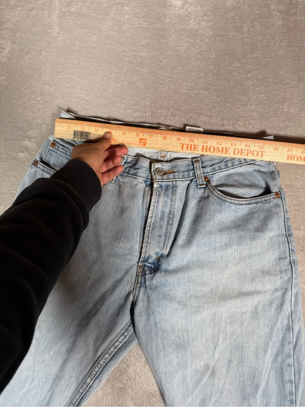 Levi's Light Blue Straight Leg Jeans